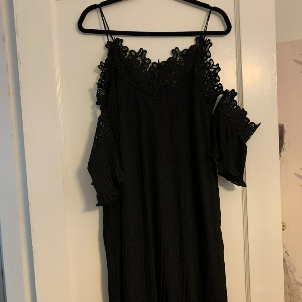 Black off the shoulder Dress